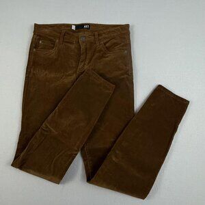KUT from the Kloth Pants Womens 4 Brown Corduroy Diana Fab Ab Skinny‎ High Rise